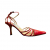 Jimmy Choo Vintage red strappy heels