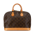 Louis Vuitton B Louis Vuitton Brown Monogram Canvas Canvas Monogram Alma PM France