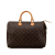 Louis Vuitton B Louis Vuitton Brown Monogram Canvas Canvas Monogram Speedy 35 France