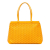 Goyard B Goyard Yellow Coated Canvas Fabric Goyardine Bellechasse PM France