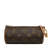 Louis Vuitton B Louis Vuitton Brown Monogram Canvas Canvas Monogram Papillon Pochette France