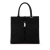 Gucci AB Gucci Black Canvas Fabric GG Jackie Tote Italy