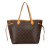 Louis Vuitton B Louis Vuitton Brown Monogram Canvas Canvas Monogram Neverfull MM Spain