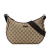 Gucci AB Gucci Brown Beige Canvas Fabric GG Crossbody Italy