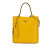 Prada B Prada Yellow Calf Leather Medium Saffiano Cuir Panier Italy