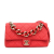 Chanel AB Chanel Red Lambskin Leather Leather Small Lambskin Elegant Chain Single Flap Italy