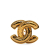 Chanel B Chanel Gold Gold Plated Metal CC Quilted Brooch France