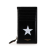 Givenchy AB Givenchy Black Calf Leather Embossed Star Card Holder Italy