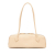 Azzedine Alaïa AB ALAÏA Brown Light Beige Goatskin Leather Medium Le Teckel Shoulder Bag Italy