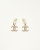 Chanel Coco Mark Pendant Earrings