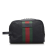 Gucci AB Gucci Black with Multi Nylon Fabric Techno Web Clutch Italy