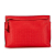 Loewe B LOEWE Red Calf Leather Embossed Anagram Repeat T Clutch Spain