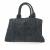 Prada Canapa Handtasche aus blauem Denim/Jeans