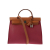 Hermès Herbag Handtasche aus rosa Stoff