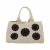 Prada Canapa Handbag in White Fabric