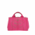 Prada Canapa Handbag in Pink Fabric