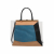 Fendi 2Jours Handtasche aus mehrfarbigem Leder