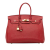 Hermès AB Hermès Red Calf Leather Togo Birkin Retourne 35 France