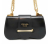 Prada B Prada Black Calf Leather Sidonie Chain Crossbody Italy