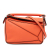 Loewe AB LOEWE Orange Calf Leather Mini Puzzle Satchel Spain