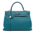 Hermès B Hermès Blue Calf Leather Togo Kelly II Retourne 35 France