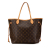 Louis Vuitton B Louis Vuitton Brown Monogram Canvas Canvas Monogram Neverfull MM France