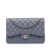 Chanel B Chanel Purple Lambskin Leather Leather Jumbo Classic Lambskin Double Flap France