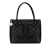 Chanel B Chanel Black Caviar Leather Leather Caviar Medallion Tote France