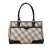 Burberry B Burberry Brown Beige Canvas Fabric Nova Check Tote United Kingdom