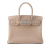 Hermès A Hermès Brown Taupe Calf Leather Togo Birkin Retourne 30 France