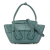 Bottega Veneta B Bottega Veneta Blue Light Blue Calf Leather Mini Intrecciato Arco Satchel Italy