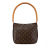 Louis Vuitton B Louis Vuitton Brown Monogram Canvas Canvas Monogram Looping MM France