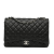 Chanel B Chanel Black Lambskin Leather Leather Maxi Classic Lambskin Double Flap France