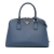 Prada B Prada Blue Saffiano Leather Medium Lux Promenade Satchel Italy