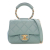 Chanel B Chanel Blue Light Blue Lambskin Leather Leather Mini Lambskin In The Loop Flap France