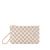 Louis Vuitton B Louis Vuitton White Damier Canvas Canvas Damier Azur Neverfull Pochette France