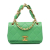 Chanel AB Chanel Green Lambskin Leather Leather Small Quilted Lambskin Chain Is More Flap Italy