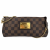 Louis Vuitton Eva Canvas Pouch Clutch Damier Ebene