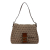 Fendi B Fendi Brown Light Brown Canvas Fabric Zucchino Mamma Forever Italy