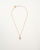 Christian Dior Diorissimo Logo Necklace