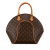 Louis Vuitton B Louis Vuitton Brown Monogram Canvas Canvas Monogram Ellipse MM France