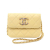 Chanel AB Chanel Yellow Light Yellow Lambskin Leather Leather CC Quilted Lambskin Jeweled Flap Italy