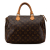 Louis Vuitton B Louis Vuitton Brown Monogram Canvas Canvas Monogram Speedy 30 France