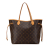 Louis Vuitton B Louis Vuitton Brown Monogram Canvas Canvas Monogram Neverfull MM France