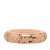 Louis Vuitton B Louis Vuitton Pink with Gold Resin Plastic Monogram Inclusion Bangle GM Italy