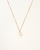 Christian Dior Diorissimo Logo Necklace