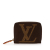 Louis Vuitton B Louis Vuitton Brown Monogram Canvas Canvas Monogram Giant Zippy Coin Purse France