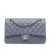 Chanel B Chanel Purple Lambskin Leather Leather Medium Classic Lambskin Double Flap France