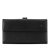 Chanel B Chanel Black Calf Leather skin Camellia Long Wallet Italy