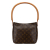 Louis Vuitton AB Louis Vuitton Brown Monogram Canvas Canvas Monogram Looping MM France